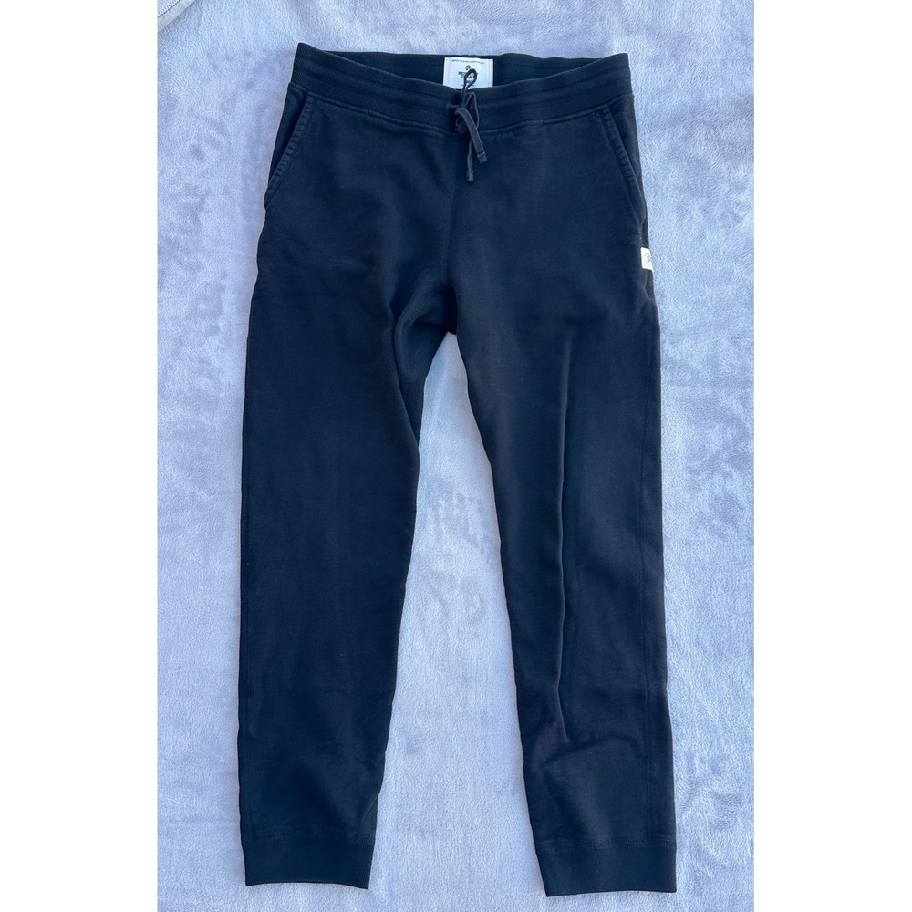 Reigning Champ Midweight Terry Slim Sweatpants Black RC-5587 Large